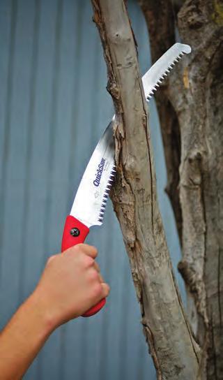 All-Purpose Saw For medium to large roots and small branches Cuts on both the push and pull stroke Aggressive tooth design for fast cuts Hard, chrome-plated blade Ergonomic poly handle RC 4060 6 1 2