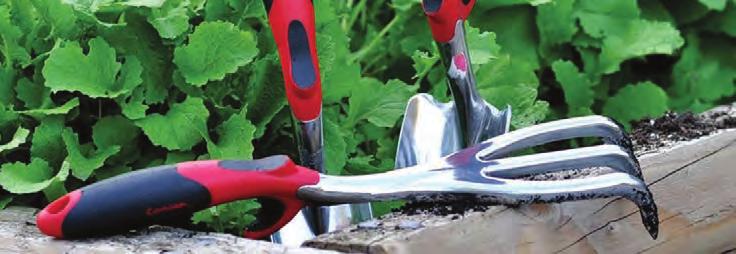 The most comfortable grip in the garden Bag ripper Serrated edge for cutting