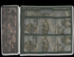 M-16 Ammo Pouch ( no grenade loops ) Equipment Buckle Belt Keepers Cordura Material 1460-B Black 1460-C Camo