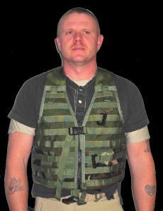 Tactical Vest Straps For Adding MOLLE Packs Inside