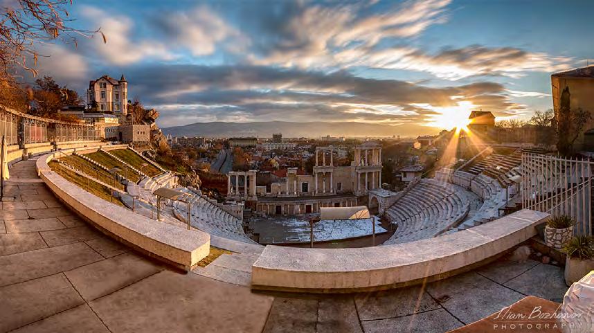 The highlight is the Roman Theatre - among the best preserved Roman structures of this kind, revealing a scenic view to the city and Rodopa Mountain - the birthplace of mythical Orpheus.