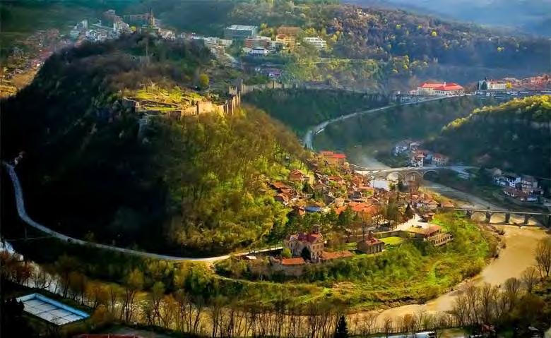 Veliko Tyrnovo is known as the capital of the Second Bulgarian Kingdom.