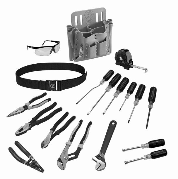 18-Piece Journeyman Tool Comfortable and durable tools for the professional. 80118 11.