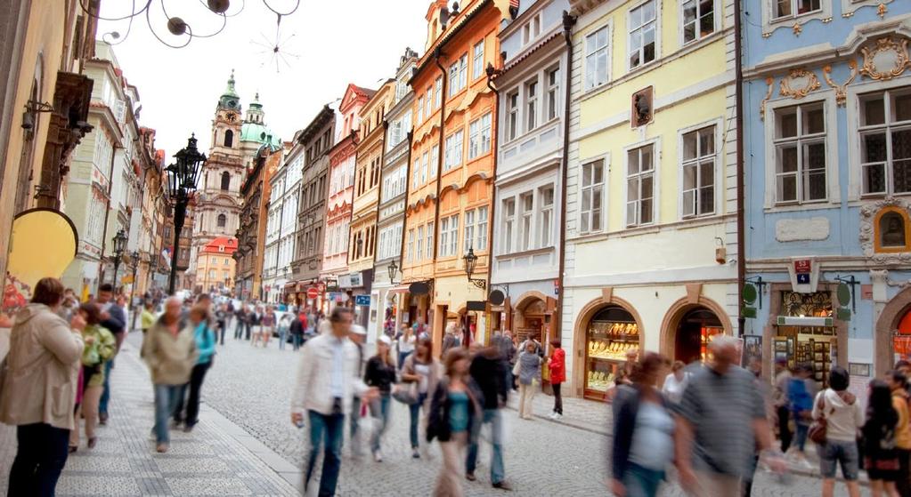 A CITY MADE FOR EXPLORING Like a fairytale come to life, Prague is rich in beauty and