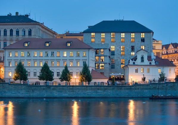 Four historic eras are represented by the Hotel s buildings: Baroque (1568), Neo-Classical (1827), Renaissance