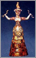 Religion Placed reverence statues in holy places to act as representatives of the gods Most important Minoan deity was the Mother