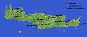 Most important city in Crete Led by King