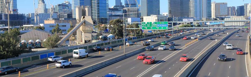 It can be seen that off-peak travel times have grown steadily since the Australian Travel Time Metric began in Q3 2 a time which coincides with the commencement of construction on the CityLink Tulla