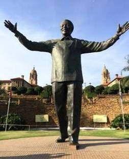 Africa. First stop will be the Voortrekker Monument, symbol of Afrikaner struggle for freedom.