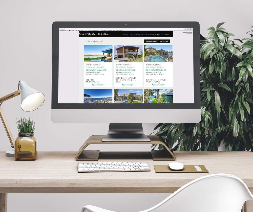 Property Listings Visually-driven property pages drive leads in an informative, uncluttered