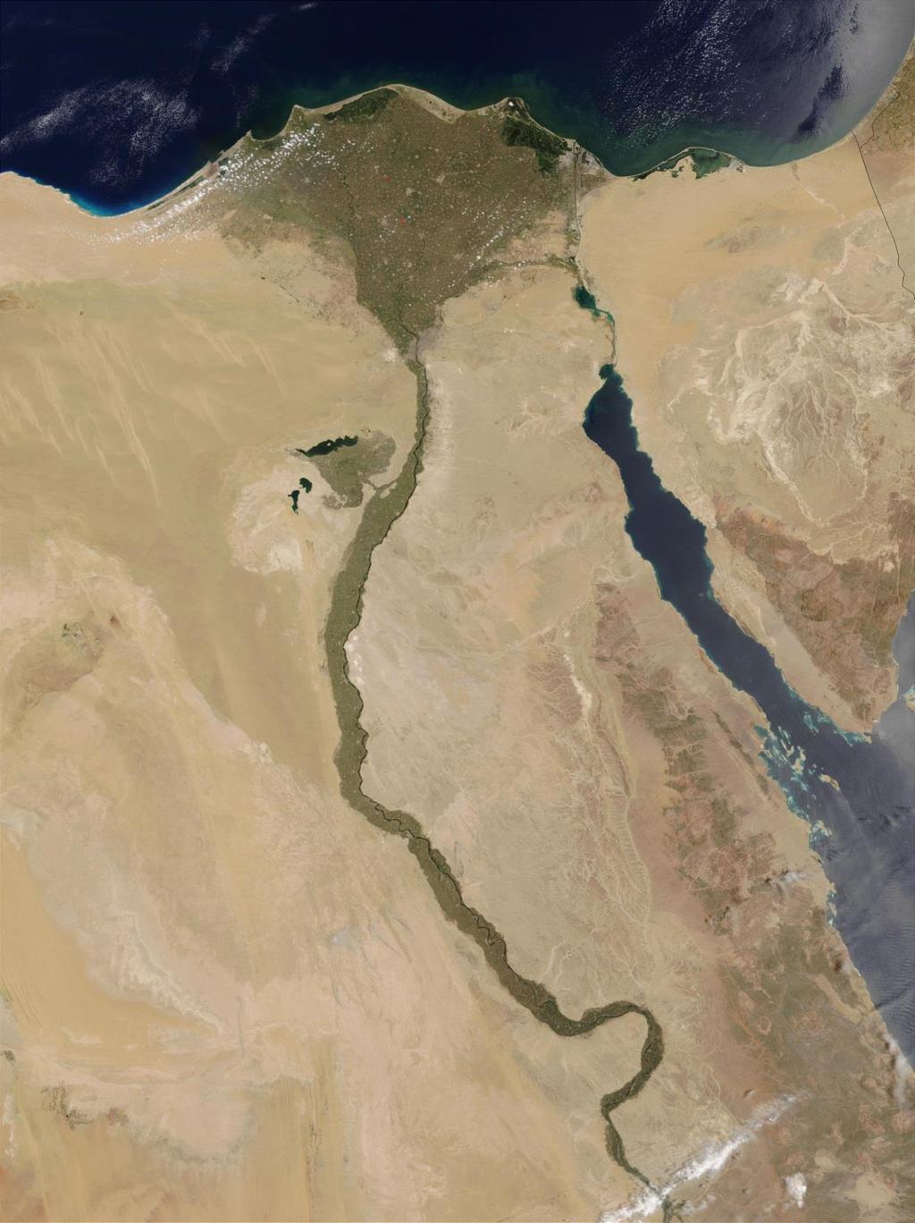 NILE DELTA Lower Egypt was centered in the river delta, a