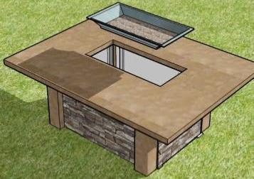 The River s Edge Fire pit base includes pre-installed rubber bumpers which are required for door clearance.