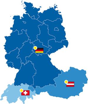 German, Austrian and Swiss Facts Population Germany: 82.2 million Austria: 8.5 million Switzerland: 8.1 million Largest Cities Berlin (capital): 3.5 million, Hamburg: 1.78 million, Munich: 1.