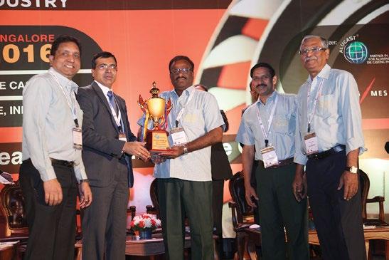 Scale) Alubee Die casters, Hosur, Best Foundry (Small Scale) Award of