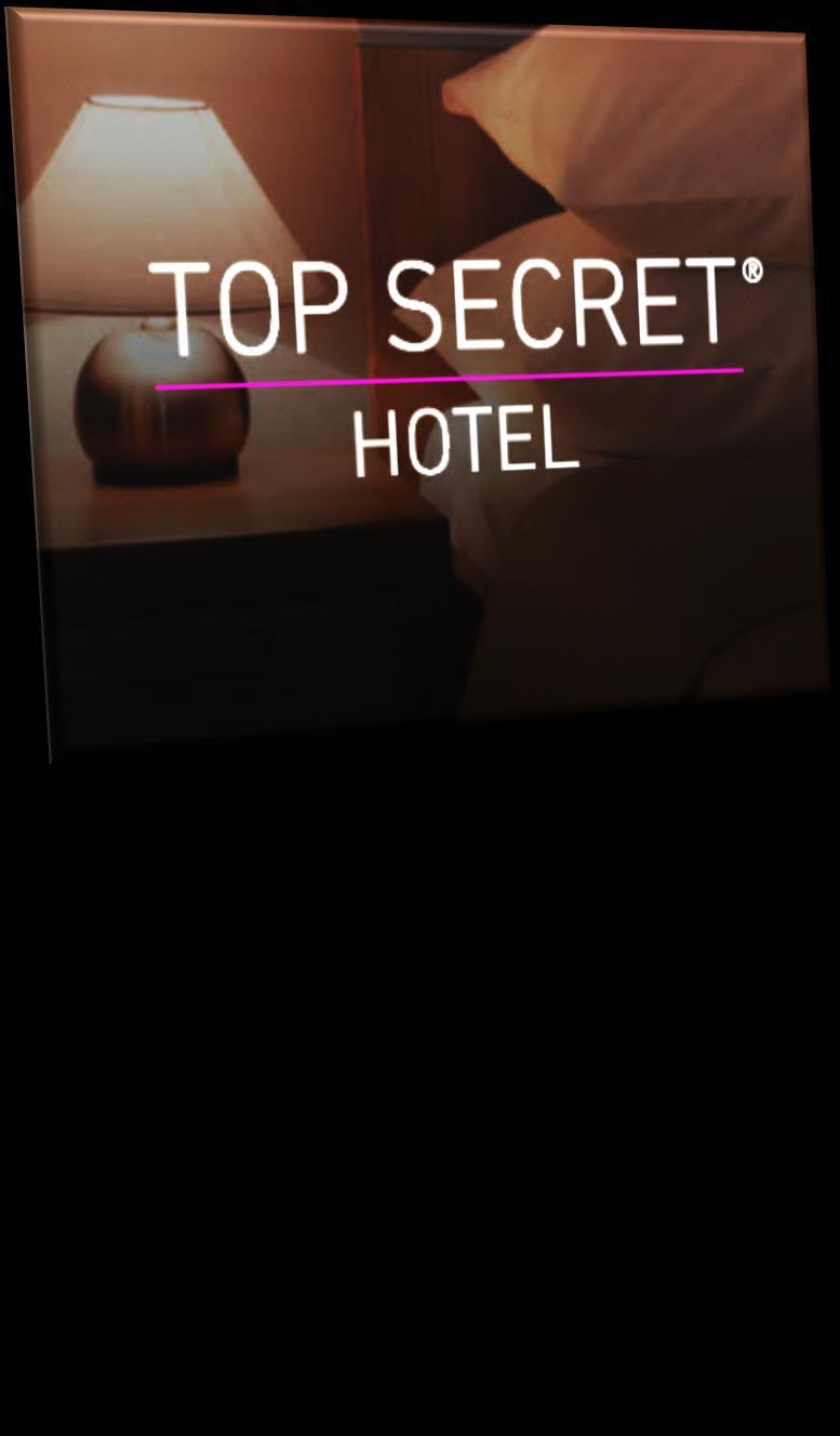 Top Secret Hotels Top secret hotel rates are used to sell distressed inventory whilst maintaining your brand
