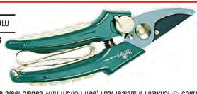 lock RIC8685 220mm BYPASS PRUNING SHEAR Non-slip cushion grips for comfort Precision