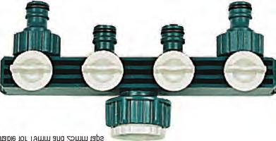 RIC8160 HOSE CONNECTOR COUPLER 3 WAY To divide water