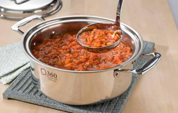 4 Quart Used on your stove top or placed on the Slo- Cooker Base, the 4