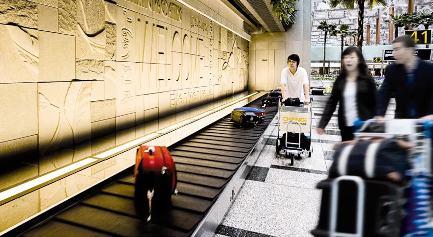 BAGGAGE HANDLING SYSTEM SCOPE Among Changi Airport s specifications for Terminal 3, the highest priorities were fast, safe, reliable and flexible transport of baggage.