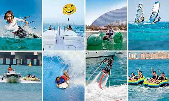 FUN & SPORTS 10 Atlan s Aquaventure Bollywood Park Dolphin Interac on Dubai Dolphinarium Dubai