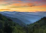 Great Smoky Mountains National Park has the highest visitation of any of the 58 national parks with more than