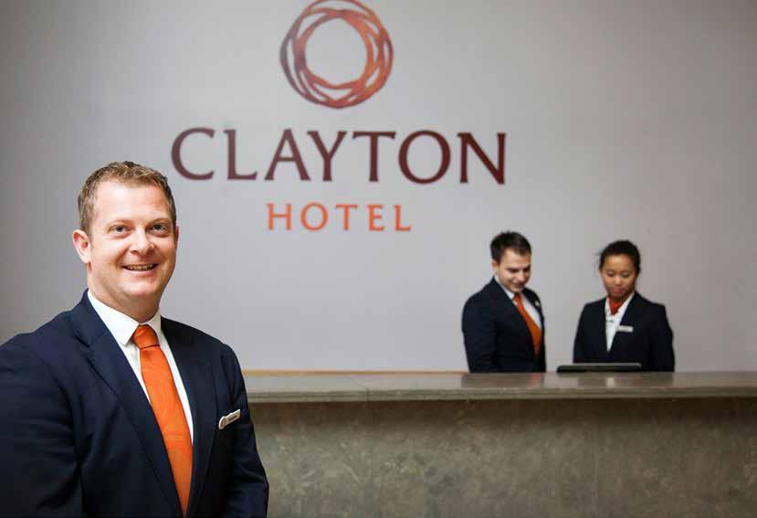 A Warm Welcome... 2 awaits each guest that arrives to Clayton Hotel Cardiff Lane. Exceptional standards and service are paramount, as our team enable guests to enjoy their stay, their way.