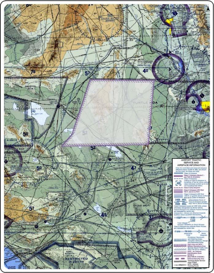 The New Turtle MOA/ATCAA B and C would be activated by NOTAM in support of fixed wing aircraft training events from 1500 feet AGL to FL 270 for up to 24