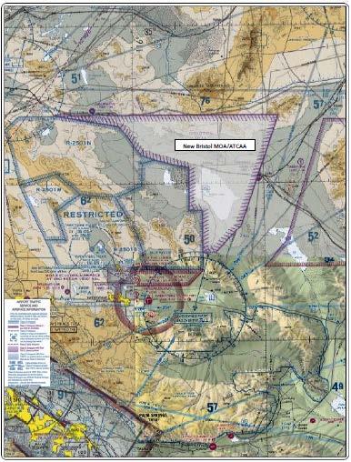 Activation of the proposed New Bristol MOA/ATCAA at various altitudes from 1500 feet AGL up to and including FL 400 would be either by itself or in conjunction with the activation of existing and