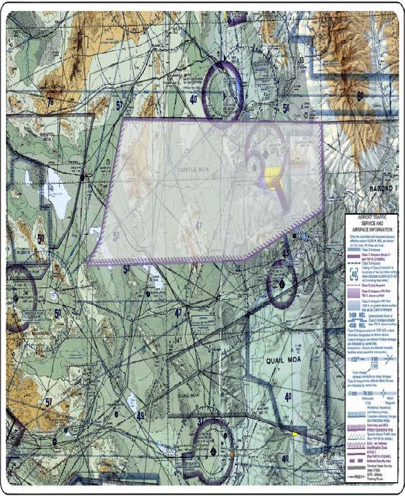 PROPOSED NEW TURTLE MOA/ATCAA WITH PROPOSED PERIODS OF USE Activation of the proposed New Turtle MOA/ATCAA at various altitudes from 1500 feet AGL up to and including FL 400 would be either by itself