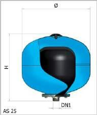 kapaciteta od do 24 litara, sa izmenjivom membranom (EPDM guma) AC AC CE AC 1 CE AC 20 PN2 CE