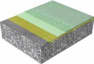 Membrana Temljni premaz: Sikafloor -161/-701 Nosivi sloj: Sikafloor -420 Punila i dodatni materijal Kvarcni pijesak u boji: Sika kvarcni pijesak u boji Kvarcni pijesak npr.