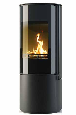 OMEGA Wood burning stove with automatic control The new Omega combines technology, ease of use and design into one smart package.