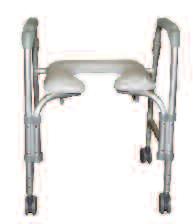STDSF-TF Swing-away Footrests Tool Free, (Metal) (For use on 11120KD-1), 1 pr/cs Chrome plated or Silver