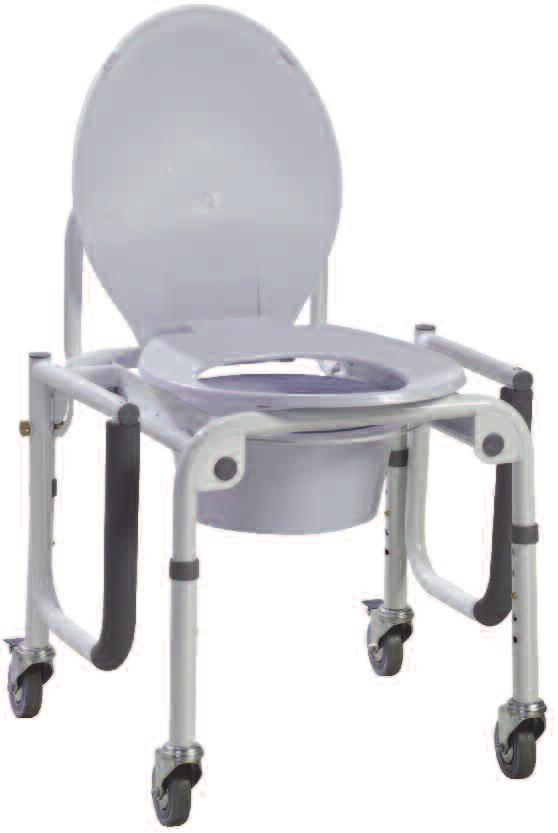 11101W-2, 2/bx Easy-to-release arm mechanism allows for safe lateral patient transfers to and from commode. Arm provides additional support while transferring.