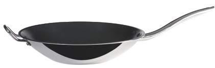 Non-stick coating can withstand temperatures up to 550 F.
