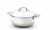 Copper-Core Collection Continued ESSENTIAL PAN This versatile pan is a perfect combination of both the French Skillet and Deep sauces as well as family sized and one-pan meals like stews and