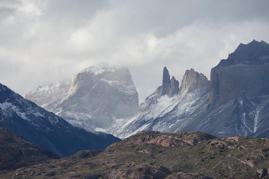 These images are Torres del Paine and what it's extreme weather offered me.