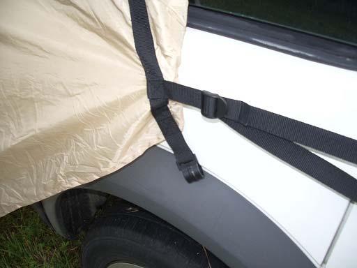 Depending on whether your car has a lift-up tailgate or a rear door, we