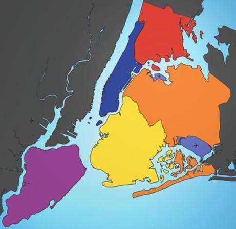 New York City & Environs Boroughs Manhattan (1.5M) During Day (3 M) Bronx (1.