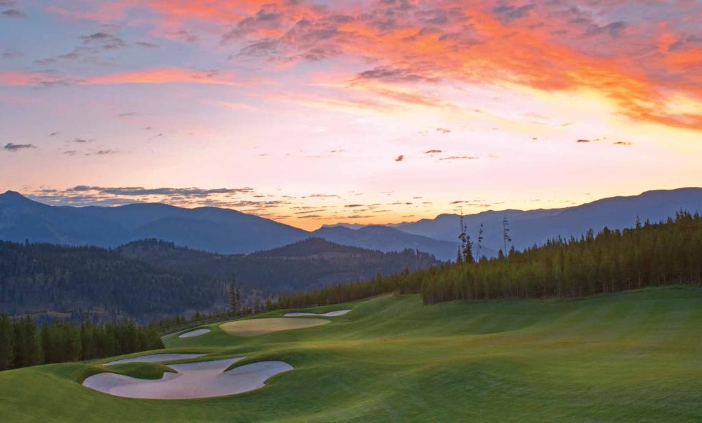 ALPINE GREENS 733 25 JACKRAIL LANE FEATURES 6,583 heated livable square feet Located adjacent to Hole 2 on Yellowstone Club s Tom Weiskopf-designed golf course Views of Lone Peak, the Spanish Peaks,