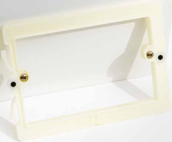 MULTIKWIK FLUSH PLATES The Multikwik range of flush actuation include high quality glass, as well as more traditional white and chrome finishes plates to suit all styles of bathrooms and