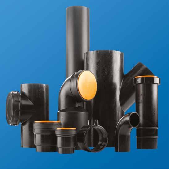 Marley HDPE Marley Akatherm HDPE is a drainage system which offers an alternative solution to cast iron.