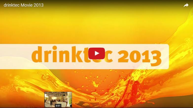 drinktec a profile World s Leading Trade Fair for the Beverage and Liquid Food Industry > 150,000 m² in 15 exhibition halls > 1,600 exhibitors from over 70 countries > 70,000 visitors from over 180