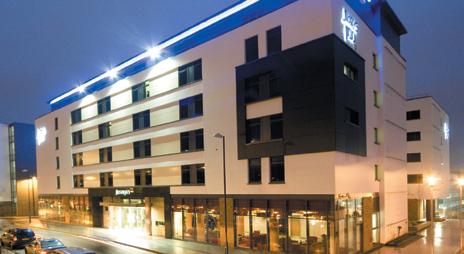 Places to stay Jurys Inn Conveniently located next to the mainline station in the recently developed New England Quarter, the Jurys Inn Brighton is close to the North Laine and a variety of