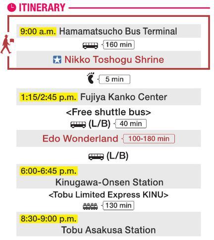 F310 1-Day Nikko & Ninja Tour (Edo