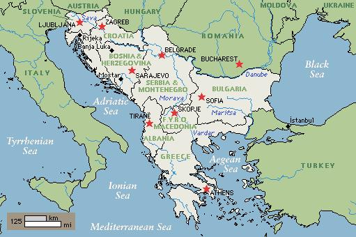 Geography and the Greek City- Greece is part of the Balkan