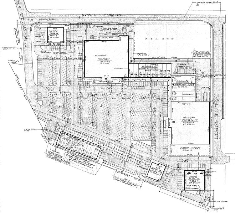 WEST EAST AVENUE SITE PLAN BELLE MILL 84 Tobacco & More 86 Armed Forces 88 Suite Tenant ± SQ. FT.