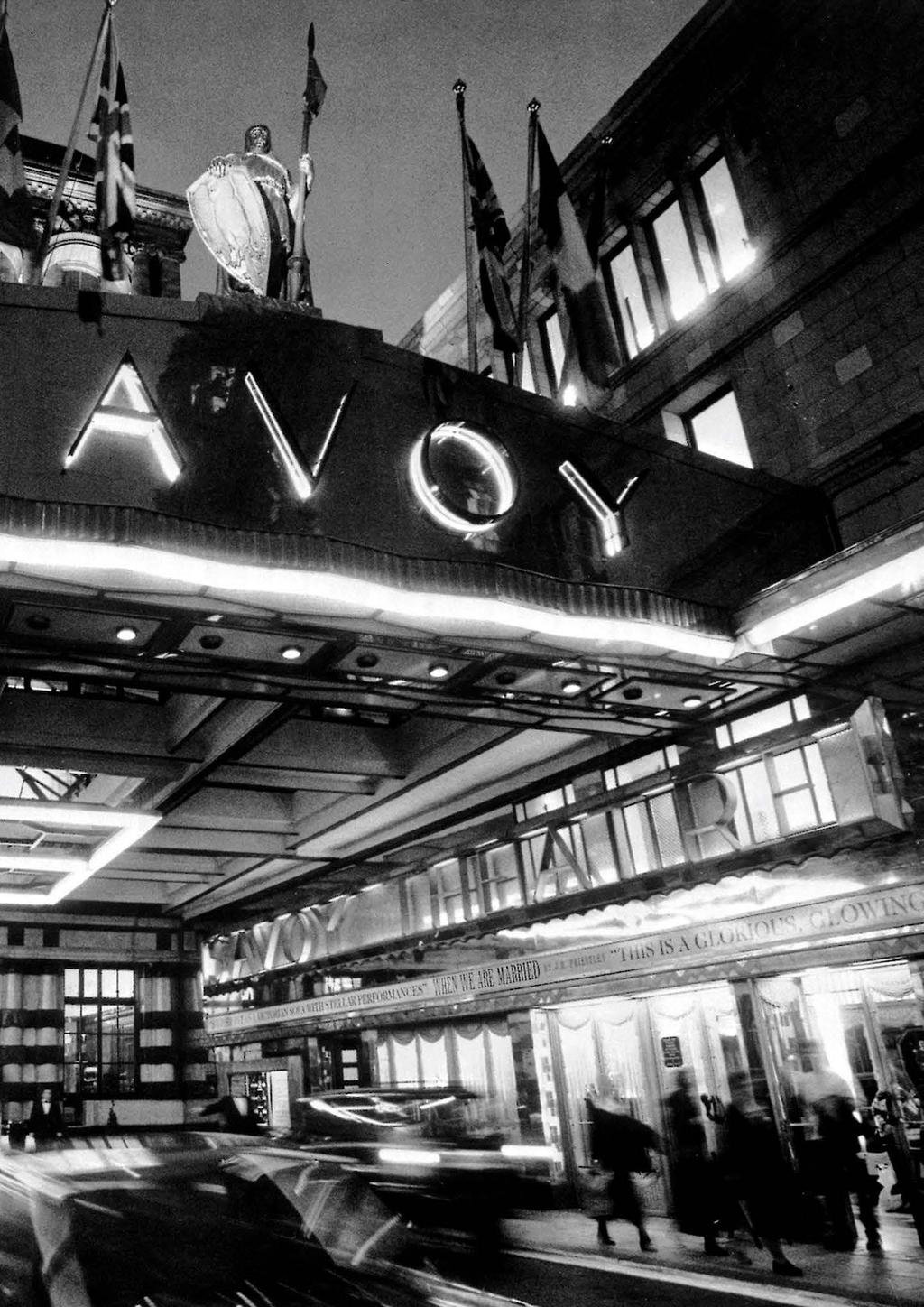 Hotel The Savoy To stay at The Savoy is to follow in the footsteps of Sir Winston Churchill, Frank Sinatra, Maria Callas, Claude Monet and Katharine Hepburn.