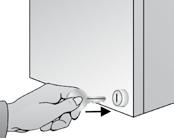 This allows the transfer of the key from key-selector-switch to the movable protection equipment. 3.