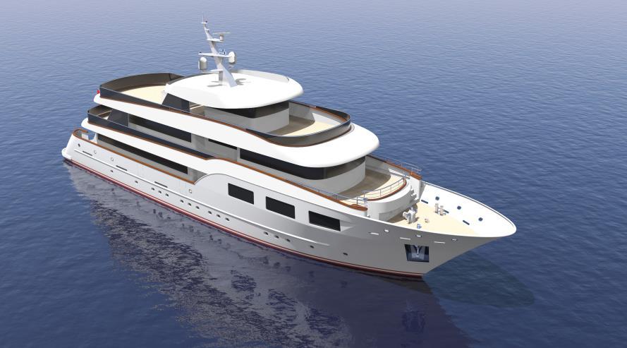 THE FIRST CLASS MV BLACK SWAN *Built in 2018 Ship Description: Currently under construction and set to be launched in April 2018, the Black Swan is a luxury vessel 159 feet long and 28 foot beam.